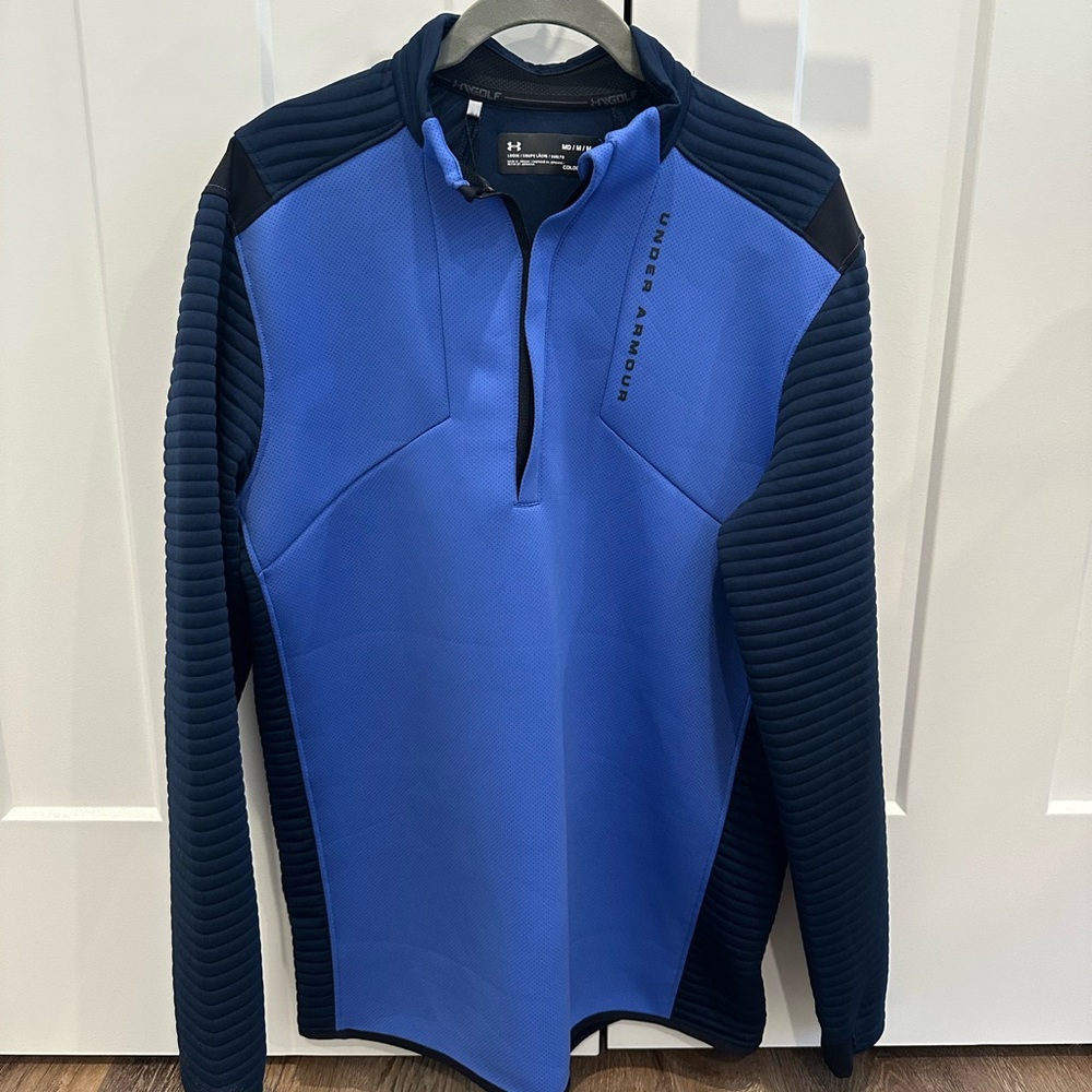 NWT Under Armour Golf Pullover size M